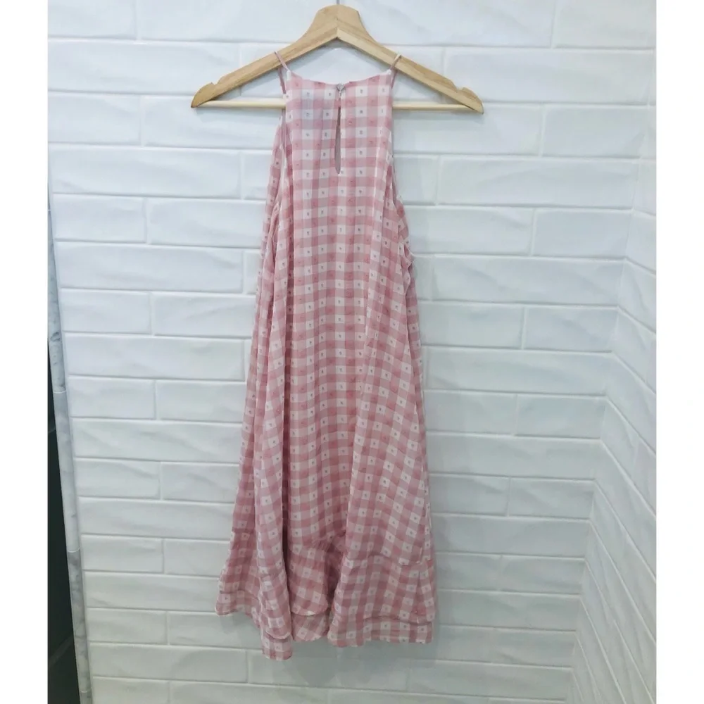 CeCe Ruffled Gingham-Plaid Dress - Picture 6 of 10